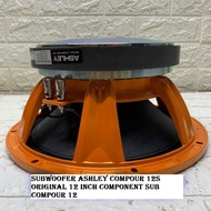 [✅New] Subwoofer Ashley Compour 12S Original 12 Inch Component Sub