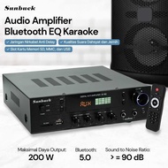 EZSHOPPING Audio Amplifier Bluetooth EQ Karaoke FM Radio 200W - AV-80| |