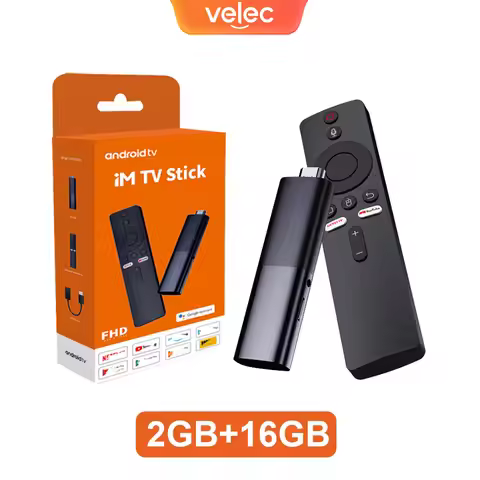 Velec Smart TV Sticks I96 D9 Android 12 Allwinner H618 6K TV Stick Voice Remote Portable Media Playe