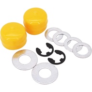 DVPARTS Front Wheel Hardware Kit for John Deere D100 D105 D110 D120 D130 D140 D150 D160 X110 X120 X1