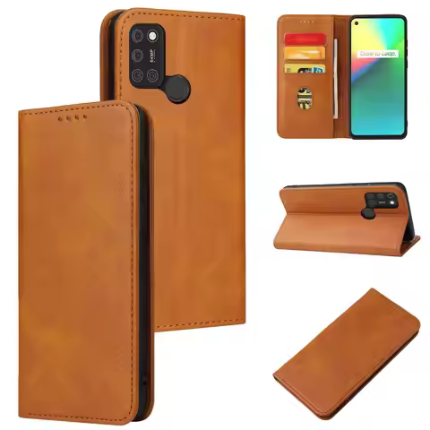 Suitable for OPPO Realme5/5I/C3/REALMEV5/Q2/K7X/REALME7 5G/REALME6/6S Phone leather case Realme7 PRO