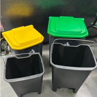 Tong sampah rumah 30L 50L 80L Inner Bin Step On Garbage Bin Trash Bin Rubbish Bin 脚踏垃圾桶内桶 Dustbin Pi