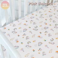 Premium Quality 100% Cotton Baby Fitted Mattress Cover (120cm x 60cm) Cadar Tilam Baby 婴儿床单