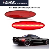 2Pcs LED Side Marker Light Rear Fender Lights Red Signal Lamps for Chevrolet Corvette C5 1997-2004 C