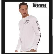 PUTIH Ahk/deus ex machina Long White T-Shirt/deus ex machina T-Shirt/deus ex machina T-Shirt For Men
