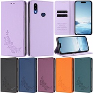 Luxury Flowers Pattern Leather Wallet Case for Samsung Galaxy A10 A20 A30 A50 A70 A30s A50s A70s A3 