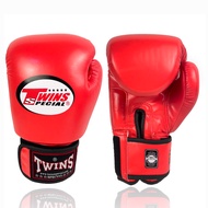 《1025》Twins 8oz 10oz 12oz 14oz 16oz Boxing Gloves for Adult Kids PU Leather Kick Boxing Gloves Karat