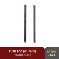 MESIN ET1500 152 154 156 GENSET PUSH ROD VALVE STICK ET1500 4-STROKE 1000WATT 1500WATT GENSET ENGINE