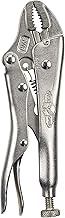 Irwin 5WR-3 Vise Grip 1-1/8-Inch Jaw Capacity 5-Inch Curved Jaw Locking Plier with Wire Cutter, 4 Pa
