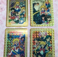 Sailormoon Bandai 1993年 日版美少女戰士閃軟咭 收藏咭 日本製
