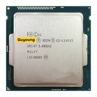 Xeon E3-1245 v3 E3 1245v3 E3 1245 v3 3.4 GHz Quad-Core Eight-Thread CPU Processor 8M 84W LGA 1150