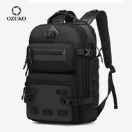 OZUKO Multifunction Outdoor Sports Molle Waterproof Men Travel Laptop Backpack