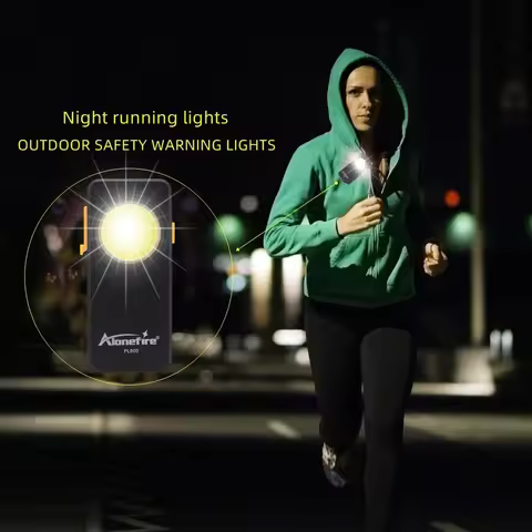 PL600 USB Rechargeable Portable LED Emergency light Walking Sports Running Outdoor Hiking Nurse Work