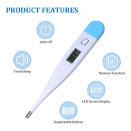 พร้อมส่ง! ปรอทวัดไข้ดิจิตอล 1 ชุด  ใช้วัดอุณหภูมิร่างกายสำหรับวัดไข้ Digital Thermometer 1 Set