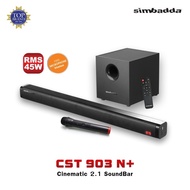 Simbadda CST 906N+ Soundbar TV Wireless Bluetooth Home Theater Bass / simbadda cst 906n plus / Simba
