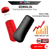 Zemalia Time Delay Training Men masturbator Cup Fake Pussy Sextoy For Men Alat Mainan Sex Melancap L