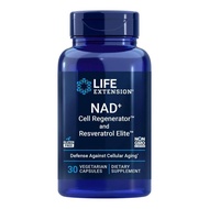 Life Extension NAD+ Cell Regenerator™ and Resveratrol Elite™ 30 Vegetarian Capsules