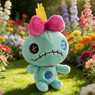 33cm Stuffed Toy Lilo Stitch 626 Scrump Plush Toy Doll Valentine Birthday Christmas Gift