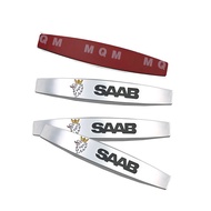 For SAAB SCANIA 03-10 9-5 93 9-7X 9-2X 9-5X 9000 logo 3D metal car trunk Mudguard Badge Rear Emblem 