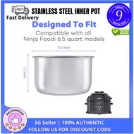 Ninja Foodi Stainless Steel Inner Pot compatible with OL550, 300, 350 Accessory Pressure Cooker 6.5 