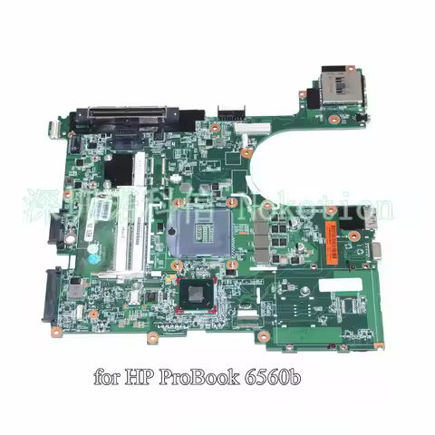 NOKOTION 654129-001 646964-001 646962-001 For HP Probook 6560B 8560P Laptop Motherboard HM65 DDR3
