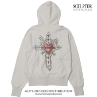 SCULPTOR® เสื้อฮูดดี้ Beaded Saint Hoodie Zip-Up