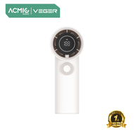 พัดลมพกพา VEGER VLF-01 พัดลมมือถือ พัดลม น้ำหนักเบา พกพาง่าย ปรับระดับความแรงได้ 100ระดับ แบตเตอรี่