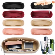 CAMELLI 1Pcs Insert Bag, Felt Storage Bags Linner Bag, Durable Multi-Pocket Travel Portable Bag Organizer for Longchamp Mini Bag