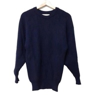 Johnstons of Elgin JOHN Sweater Size 4 dark Navy Women Long sleeves Direct from Japan Secondhand