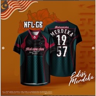 MC 1957 Merdeka Clothes 2025 68Th Jersey Merdeka Clothes 68 Years Jersey Ethnic T-Shirt 2025 Merdeka