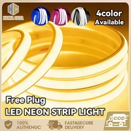 Neon Led Strip Light (Free plug) 220V AC Flexible Waterproof Home outdoor Decor Lights led light str