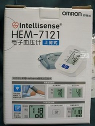 全新血壓計 omron hem7121