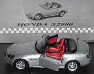 Honda acura 本田 S2000 1/24 EBBRO 銀灰色 1:24 金屬 模型 "已絕版