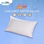 NeckPro Nimbus Eco Cotton Pillow - Emboss Microfiber Fabric (17"x27")