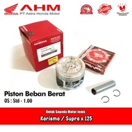 Piston Heavy Load PistonRing KPH Honda Supra x 125 Carburetor Fi 2007 Karisma AHM TP