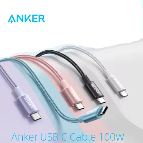 Anker 333 USB C to USB C Charging Cable, 100 W USB Type C Cable Fast Charging Power Suitable for Mac