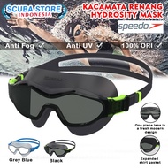 Goggle Speedo Hydrosity Mask Single Lens Goggle's Adult Swim Swimming Goggles Anti-fog UV Dew