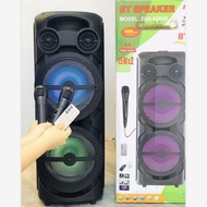 ZQS 8202s Multimedia wireless Bluetooth speaker Rechargeble outdoor party