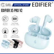 Edifier X5 Pro V2 Earbuds  48dB Active Noise Cancelling / 48H Long Battery / Spatial Audio & Bass Bo