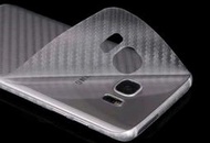 三星Galaxy A8s S9 S8 S7 S6 Edge plus S5 E7皮紋背貼反面背面 包膜保護機身貼