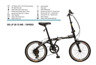 Sepeda Lipat Odessy 20 7Speed Shimano Terbaru