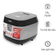 Genuine Tefal 1.8 liter Delirice Plus RK776B68 electronic rice cooker on display, 99% new