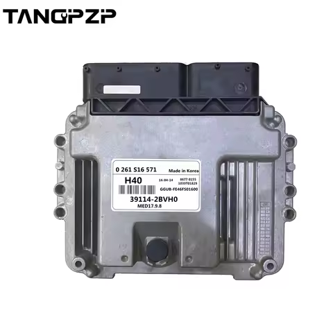Original New 39114-2BVH0 0261S16571 H40 ECU Car Engine Computer Board Electronic Control Unit MED17.