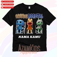 Animal Hospital Kids T-Shirt All Characters Free Name Animal Hospital Kids T-Shirt/