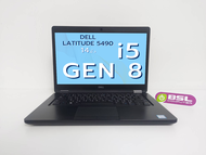 ลดแรง Dell Latitude e5490 i5 GEN 8 i5 gen 8 / 8GB / SSD 128GB โน๊ตบุ๊คมือสอง ลงโปรแกรมพร้อมใช้งาน พร้อมส่ง USED Laptop