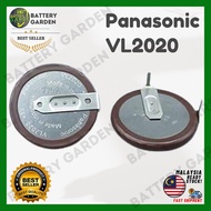 ORIGINAL VL2020 Panasonic 90 & 180 degrees 3V Rechargeable Lithium Battery