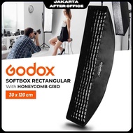 Godox Softbox Rectangular Honeycomb Grid Bowens Mount 30x120cm - SB-FW-30120