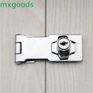 MXGOODS Hasp Lock, Double With key Keys Catch Lock, Sturdy Anti-theft Security Cupboard