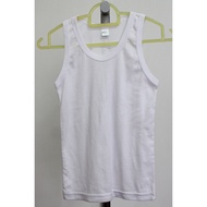 Jkids White Singlet - 8-10 years old (Buy two get short sport pants free)
