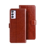Double-sided flip wallet leather case with card slot for Samsung A34, A34 5g